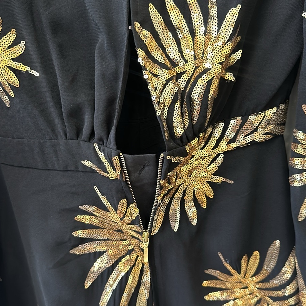 Revolve • Finders Keepers • Black & Gold Romper • Sz 2 • NWT! - Picture 7 of 14